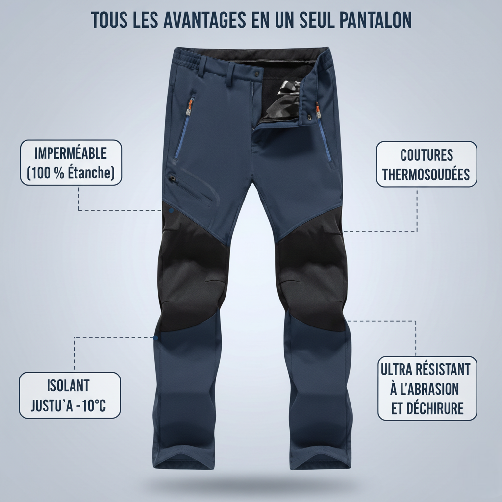 Pantalon d’Hiver Polyvalent