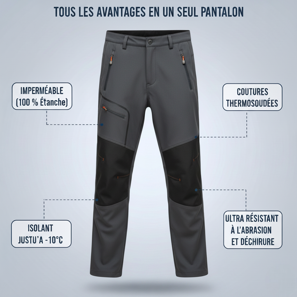 Pantalon d’Hiver Polyvalent