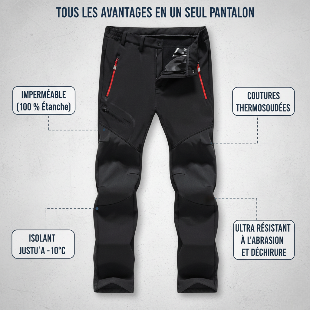 Pantalon d’Hiver Polyvalent